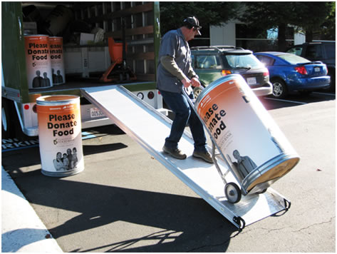 Redwood Empire Food Bank - Food Barrel