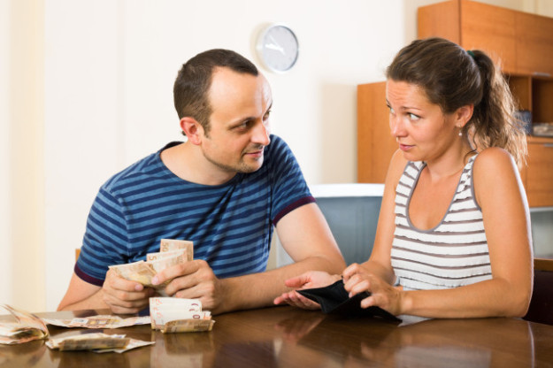 family having finacial problems and debts debt collection compliance