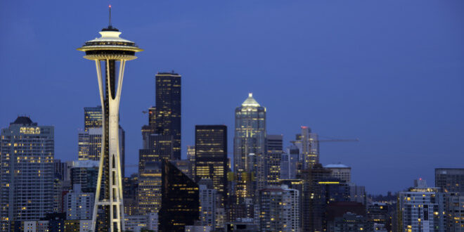 Seattle cityscape Debt collection