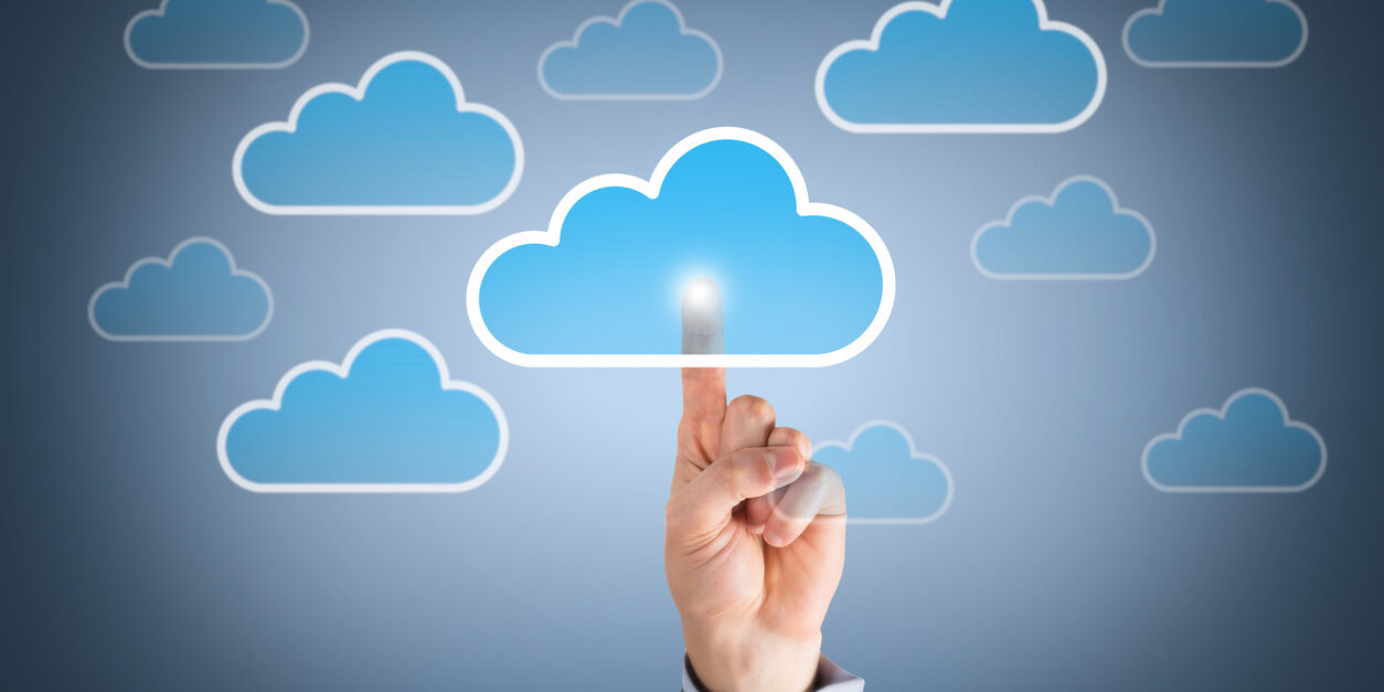 Cloud Computing Concepts on Visual Screen add a debt collection agency