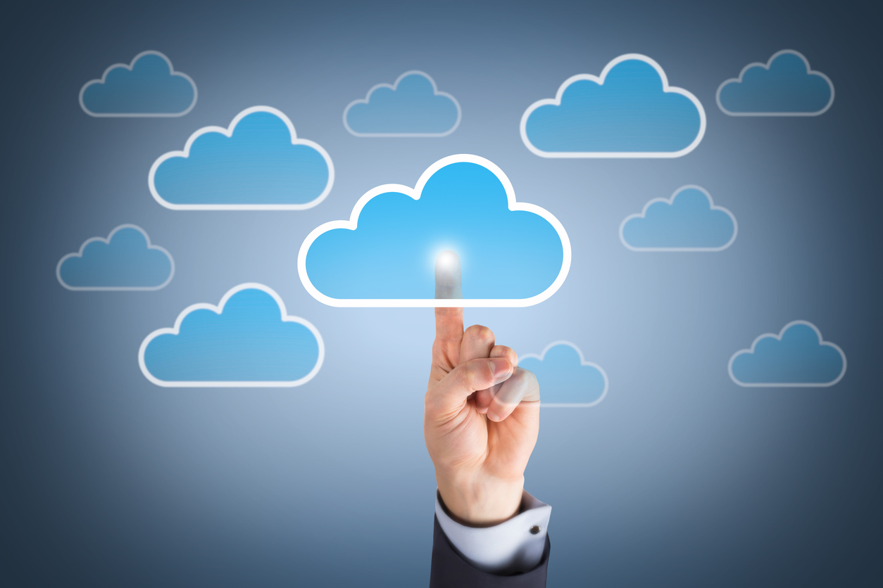 Cloud Computing Concepts on Visual Screen add a debt collection agency