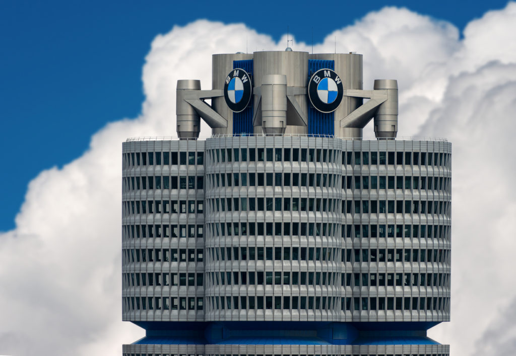 The tower of the BMW 